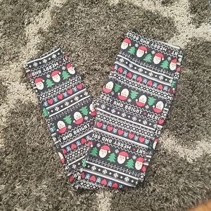 Christmas Theme leggings
